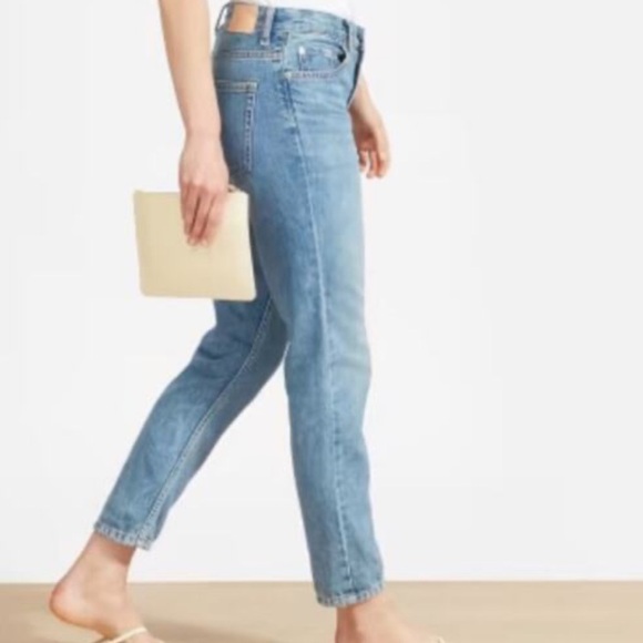Everlane The Super Soft Straight Leg Jean Size 24 Regular - Picture 3 of 10